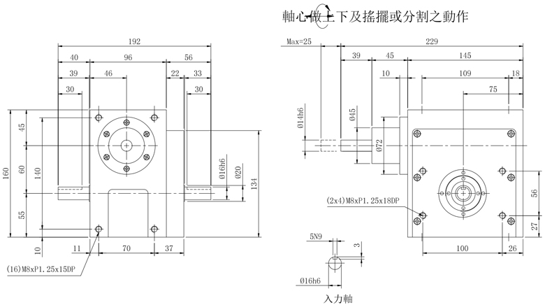 升降心軸型分割器